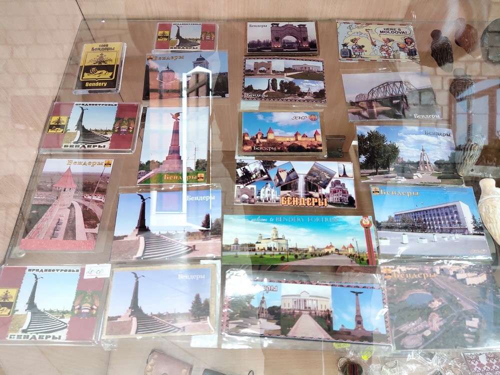Magnets and postcards