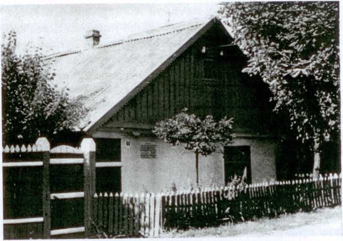 Дом семьи Гризо по ул. Первомайской. 80-е годы (ныне не сохранился)