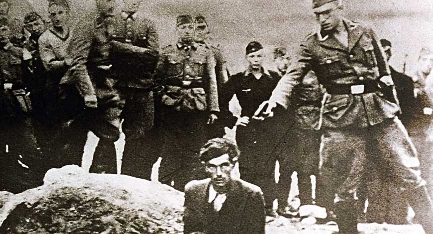 Executarea evreilor în șanțul de șanț al cetății Bendery