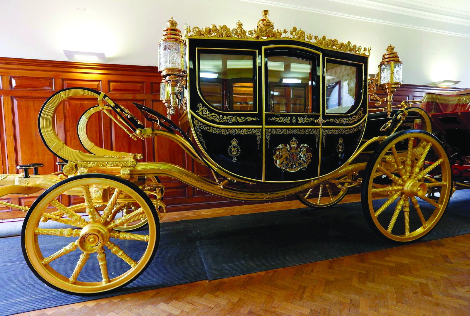 Golden carriage of Ivan Mazepa