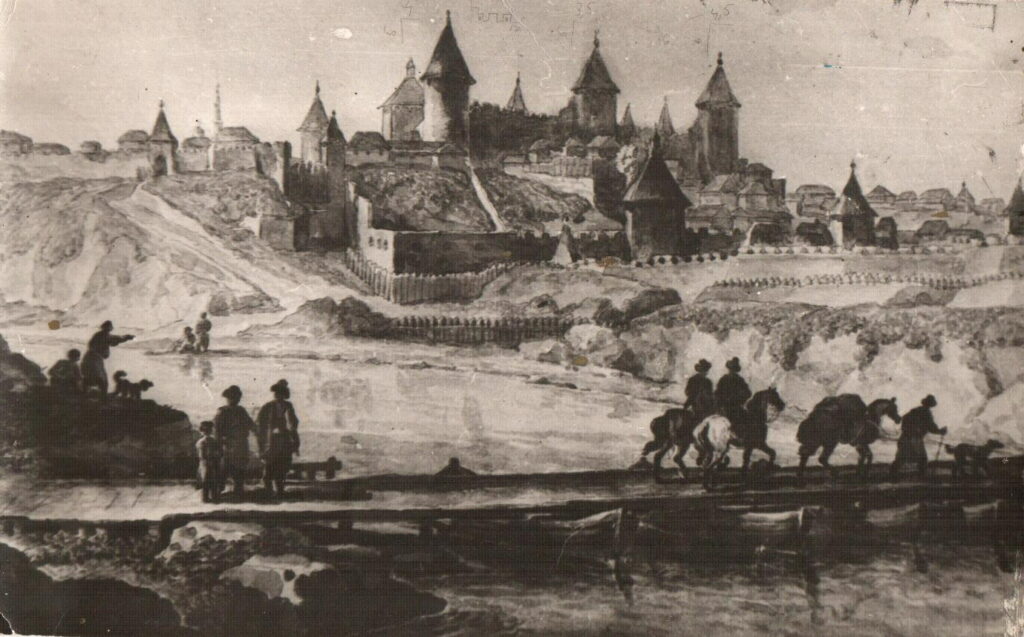 Stages of construction of the Bendery fortress