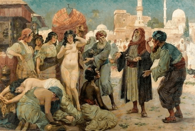 Рынок рабов в средневековой Кафе (Феодосия)